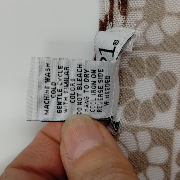 Rue21 brown white floral print mesh long sleeve crop top button down sheer - Picture 9 of 9